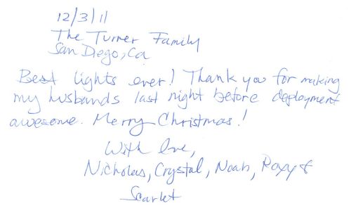 2011 Guestbook Comments
