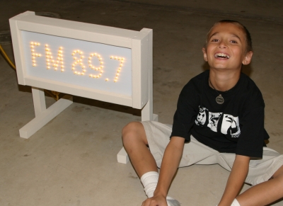 FM Radio Sign